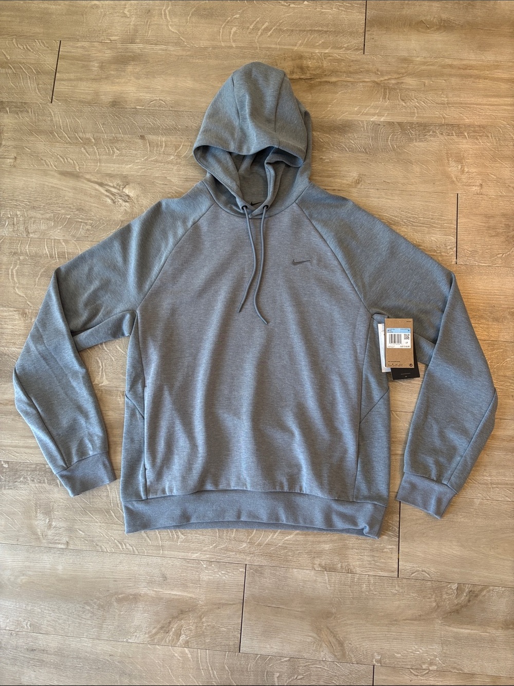 NWT Nike Men's Pullover Hoodie Grey Size Medium